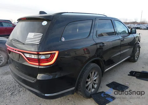 2017 Dodge Durango Sxt Awd z USA, uszkodzony, nr VIN 1C4RDJAG6HC806237